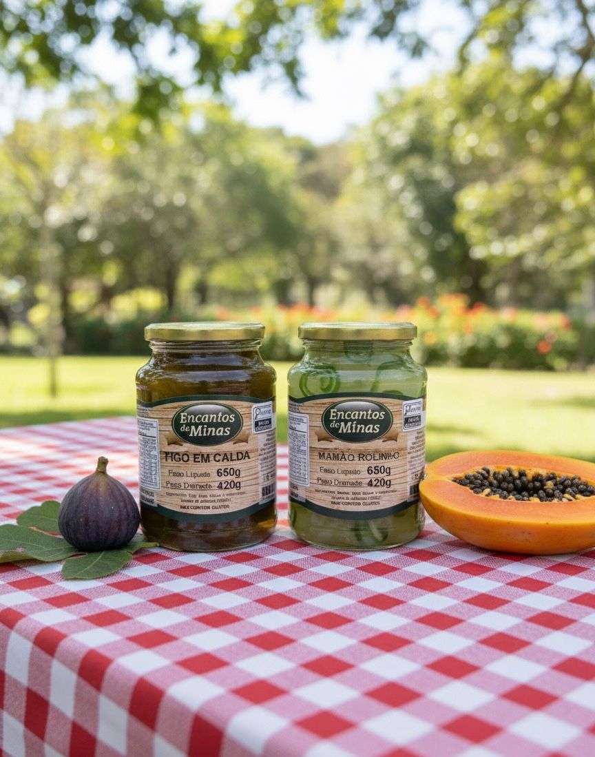 Doces mineiros em potes