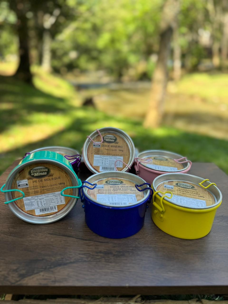 Figo e mamão rolinho em calda